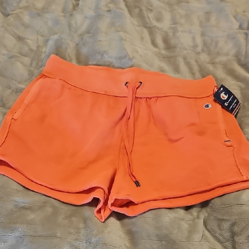 Champion Women's Papaya Athletic Shorts XL